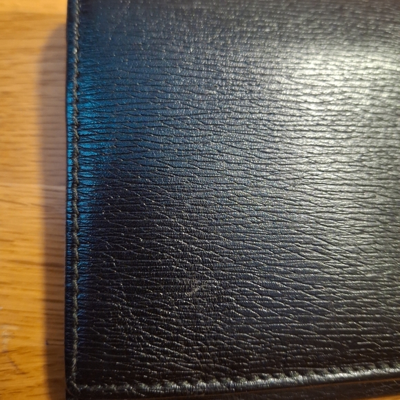 Gucci Vintage Unisex Black Long Wallet With COA and Unbranded Dustbag - Picture 5 of 16